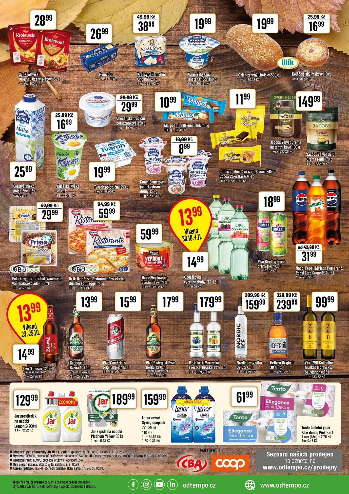 TEMPO leták - 8. října 4. listopadu 2025 - Page 2