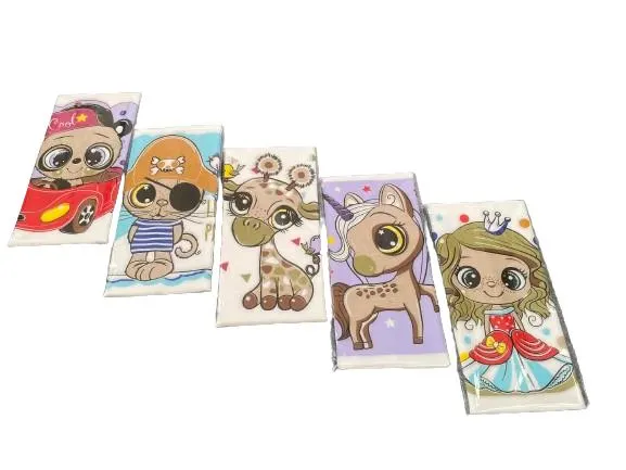 Dětské kapesníky Anime bavlna 6 ks
