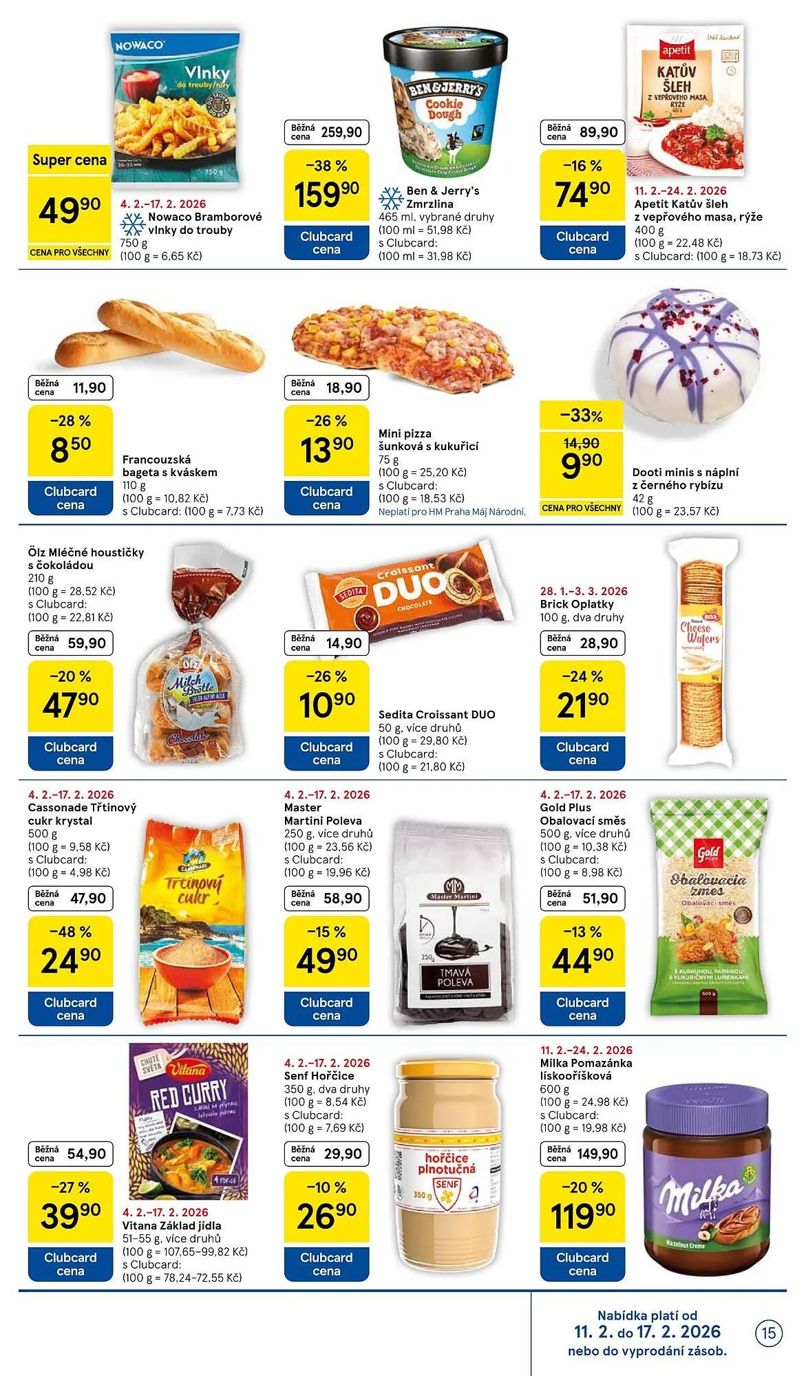 Tesco leták - 11. února 17. února 2026 - Page 15
