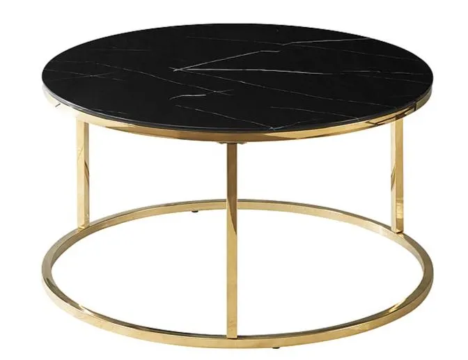 SABINE konferenční stolek, efekt mramoru