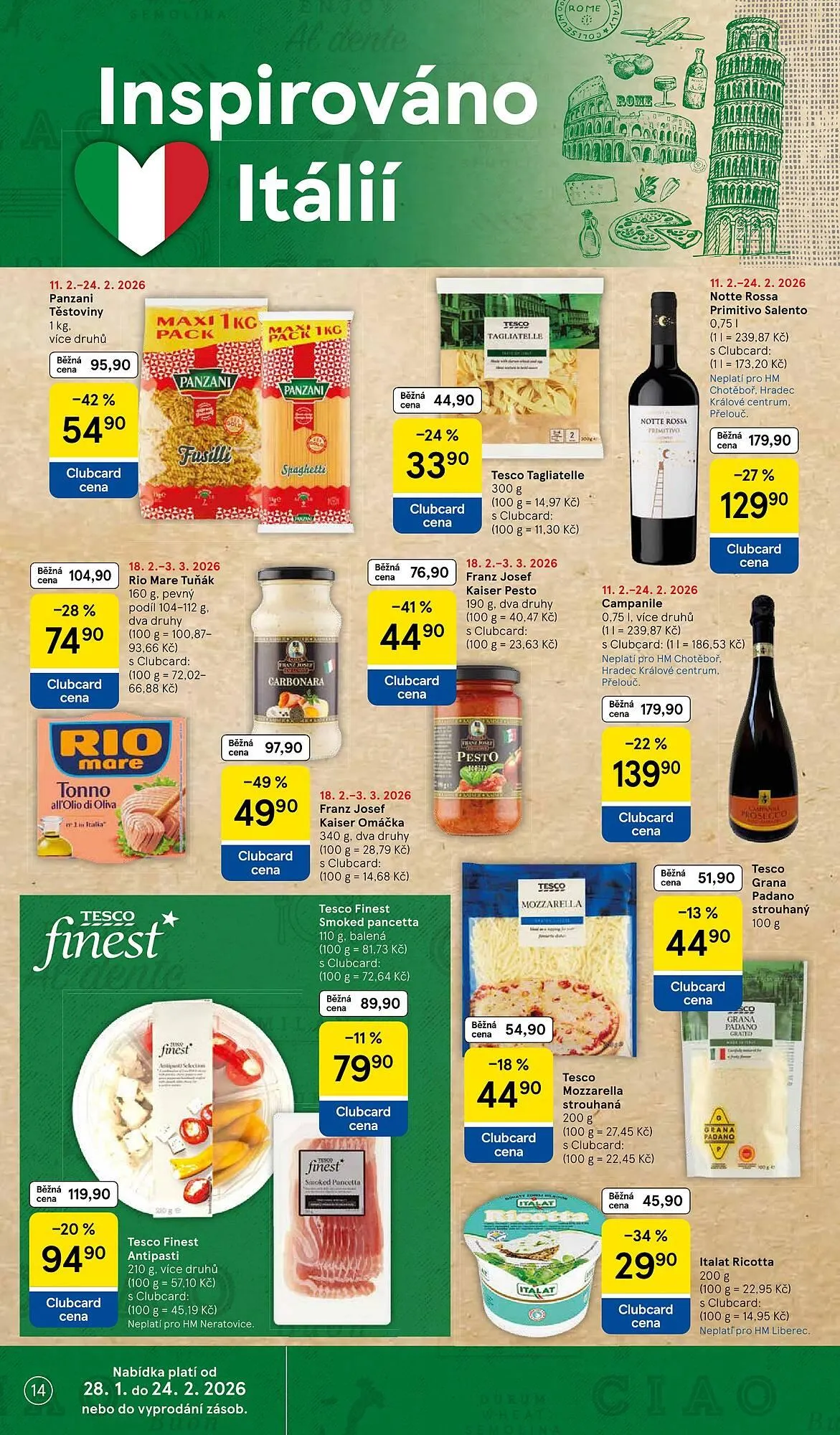 Tesco leták - 18. února 24. února 2026 - Page 14