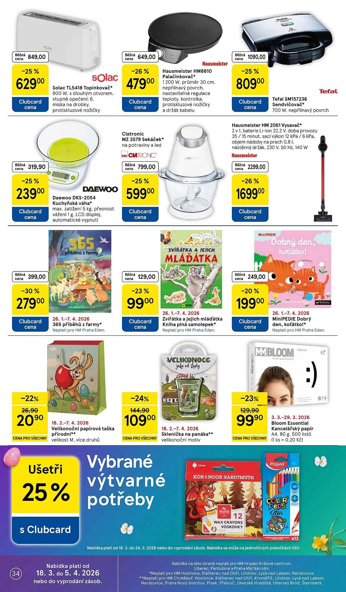 Tesco leták - 18. března 24. března 2026 - Page 34