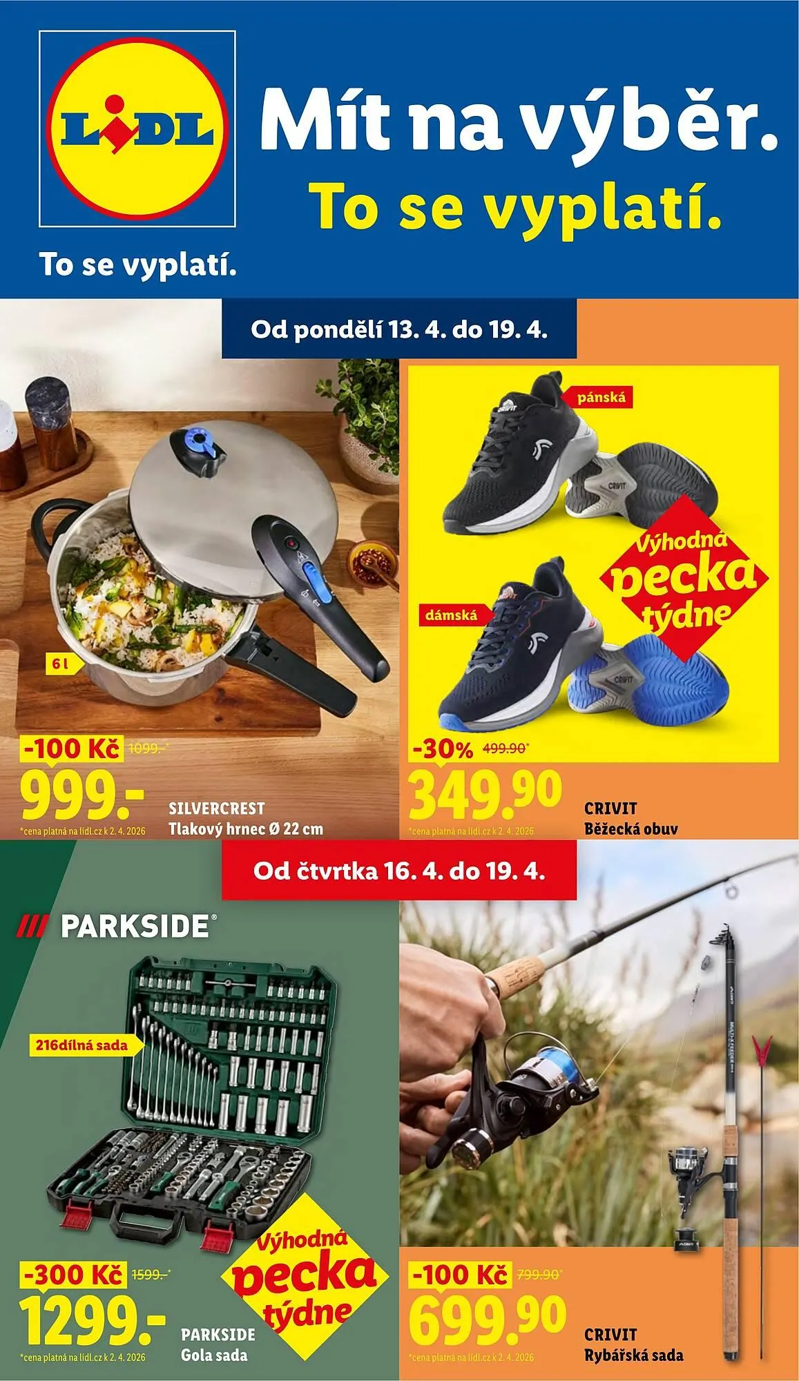 Lidl leták - 13. dubna 19. dubna 2026 - Page 1