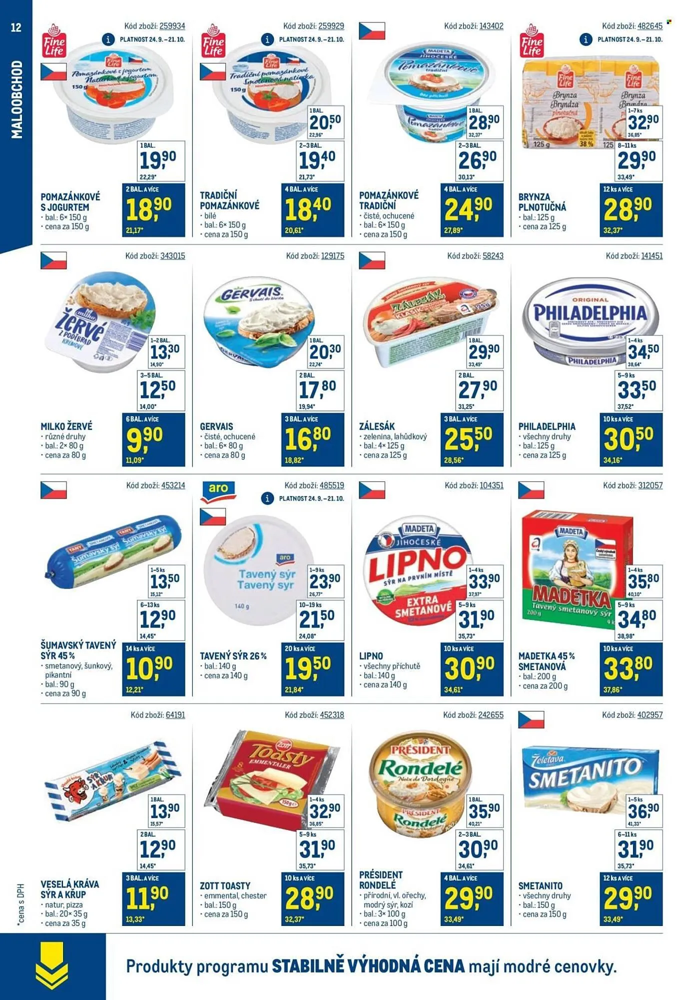 Makro leták - 24. září 18. listopadu 2025 - Page 12