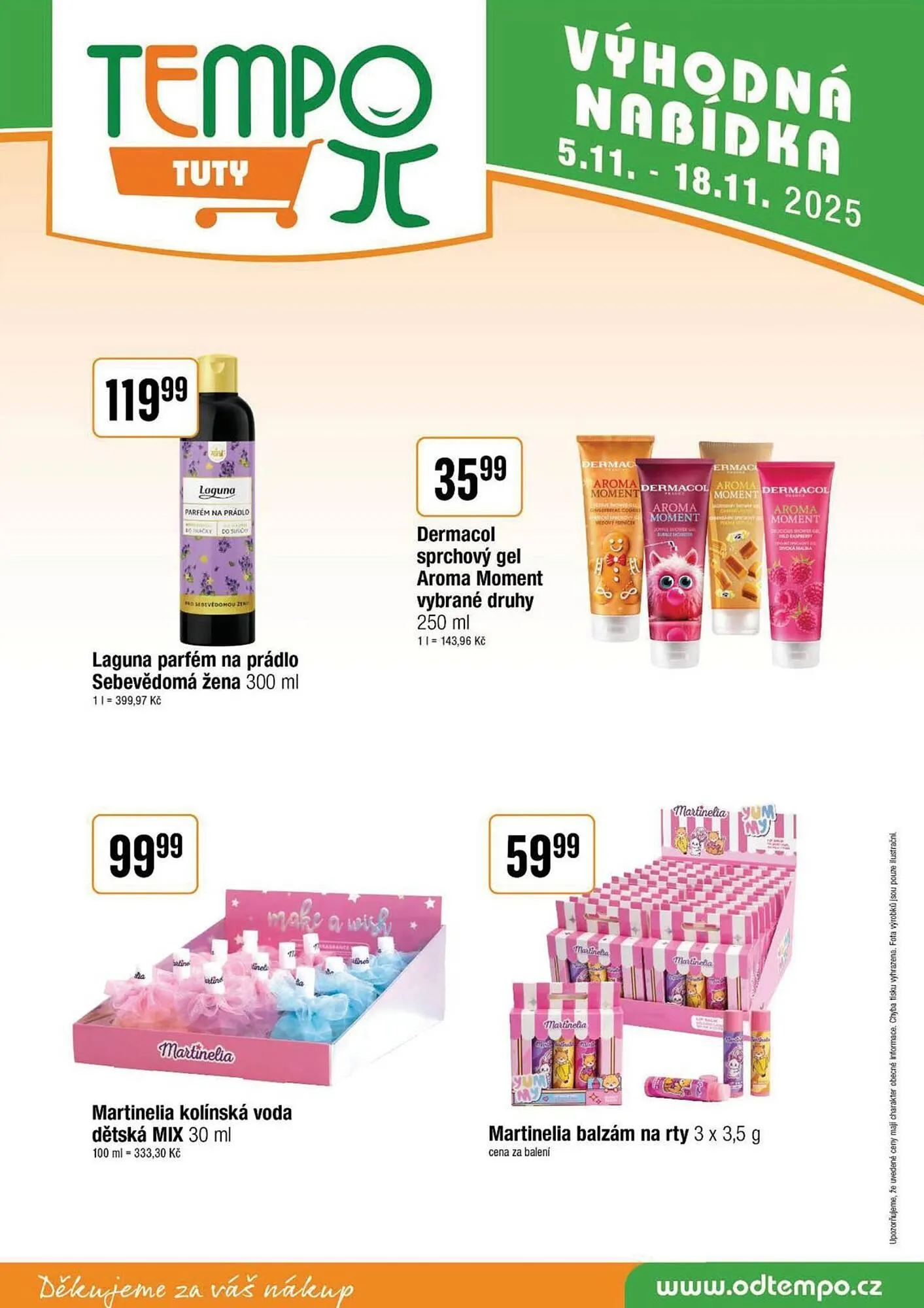 TEMPO leták - 5. listopadu 18. listopadu 2025 - Page 14