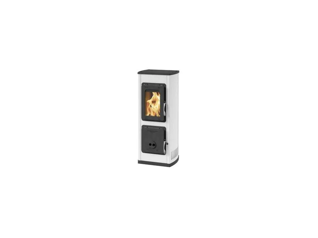 Krbová kamna VERONA AT, 5kW, BÍLÉ, zv, pr. 120mm