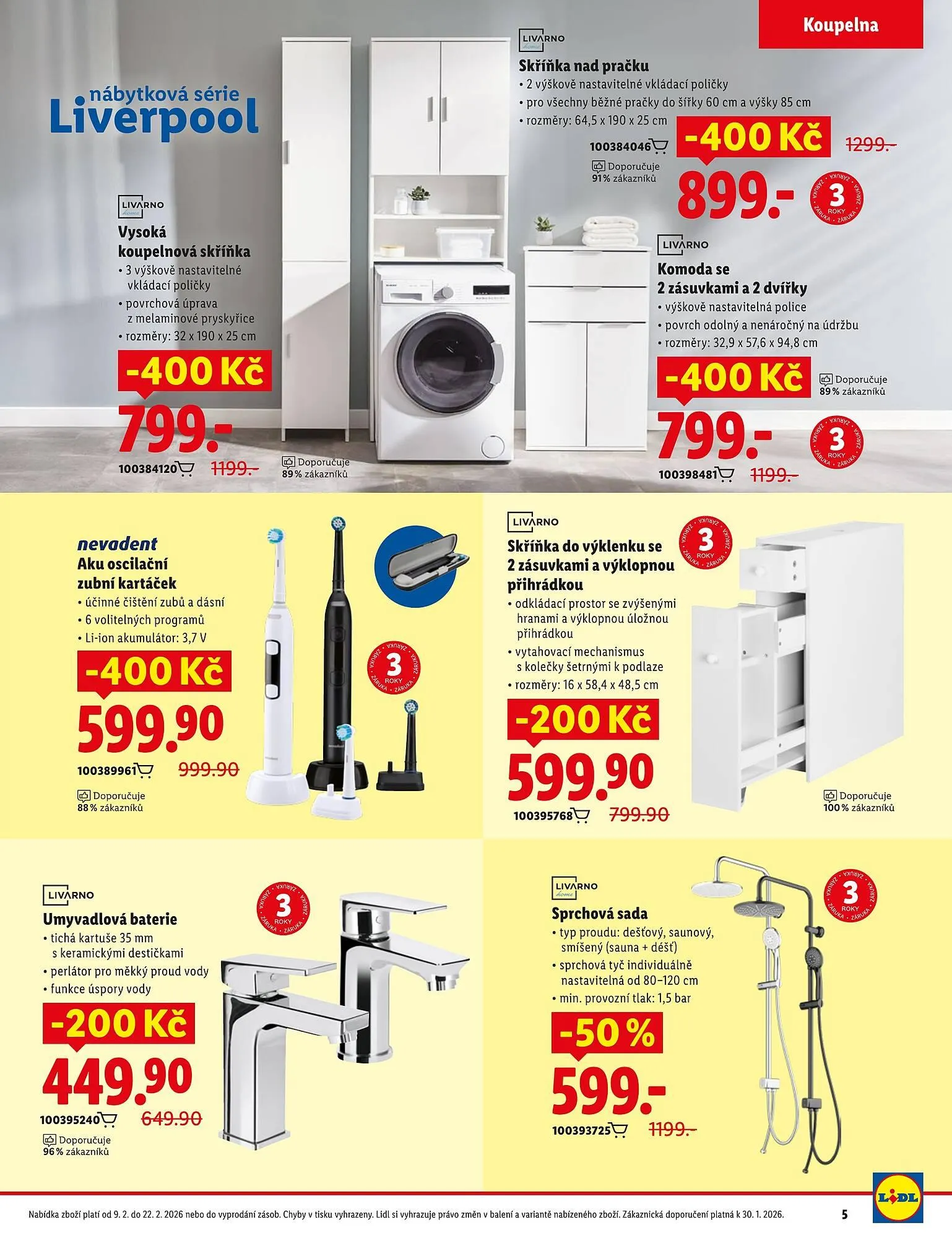 Lidl leták - 9. února 22. února 2026 - Page 5