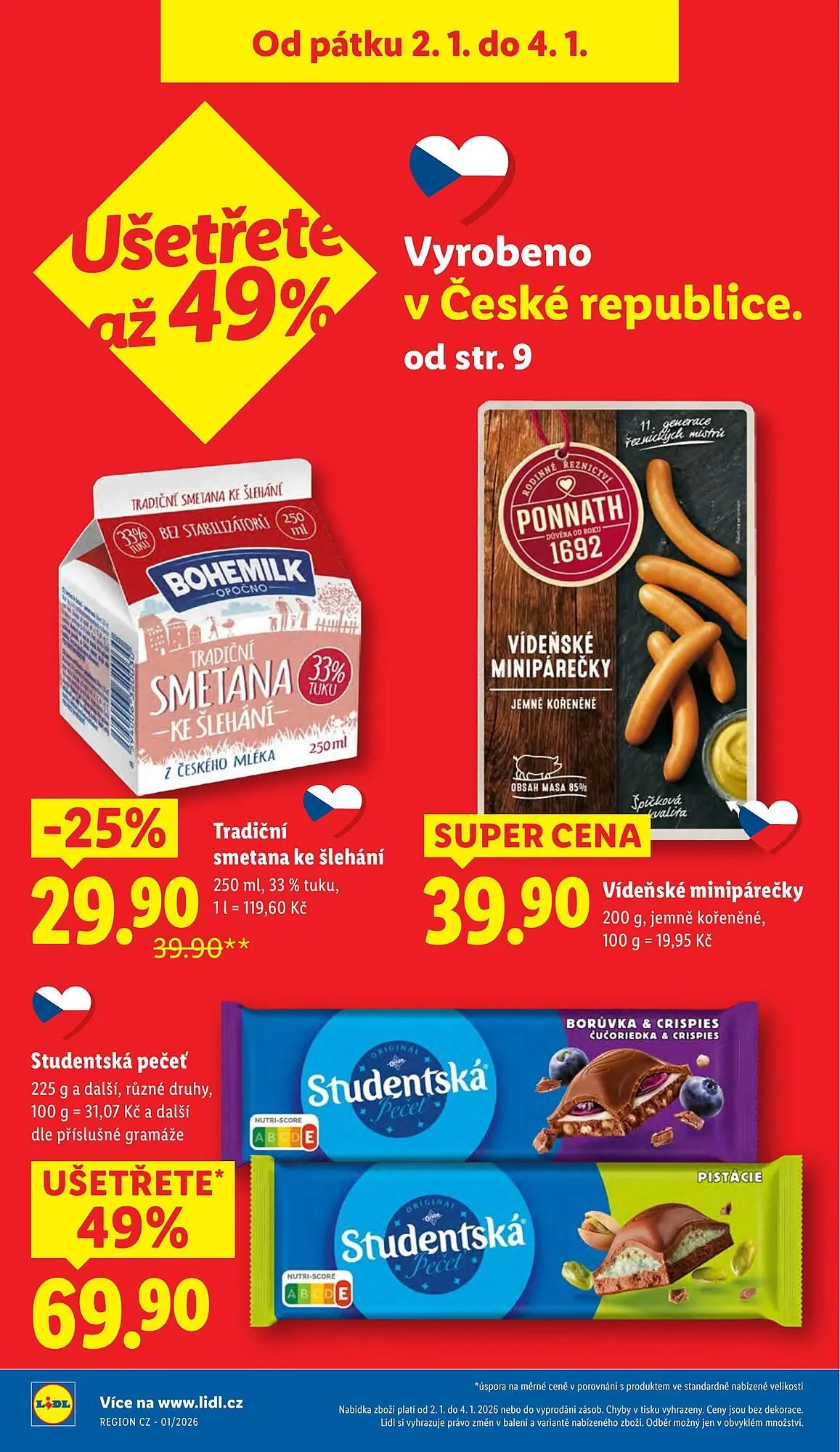 Lidl leták - 2. ledna 4. ledna 2026 - Page 2