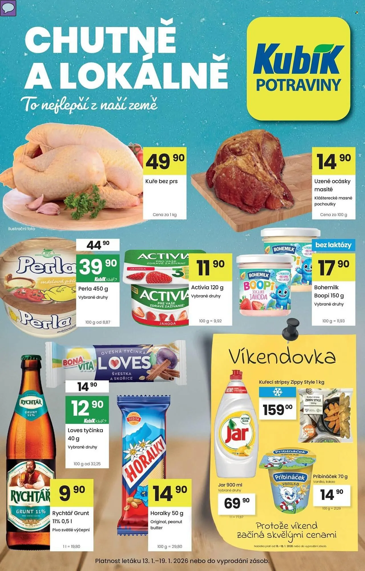 Kubík potraviny leták - 13. ledna 19. ledna 2026 - Page 1