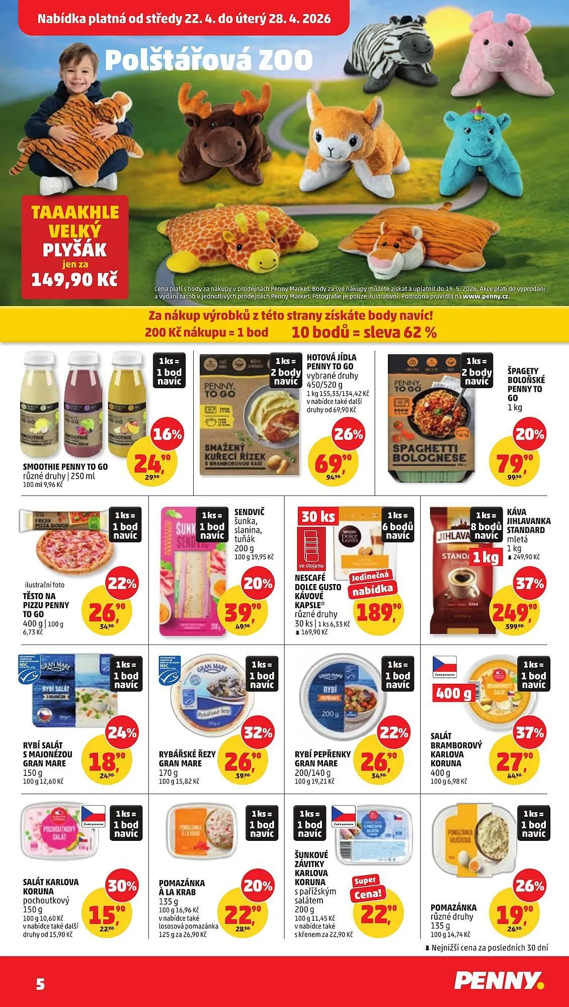 Penny Market leták - 22. dubna 28. dubna 2026 - Page 5