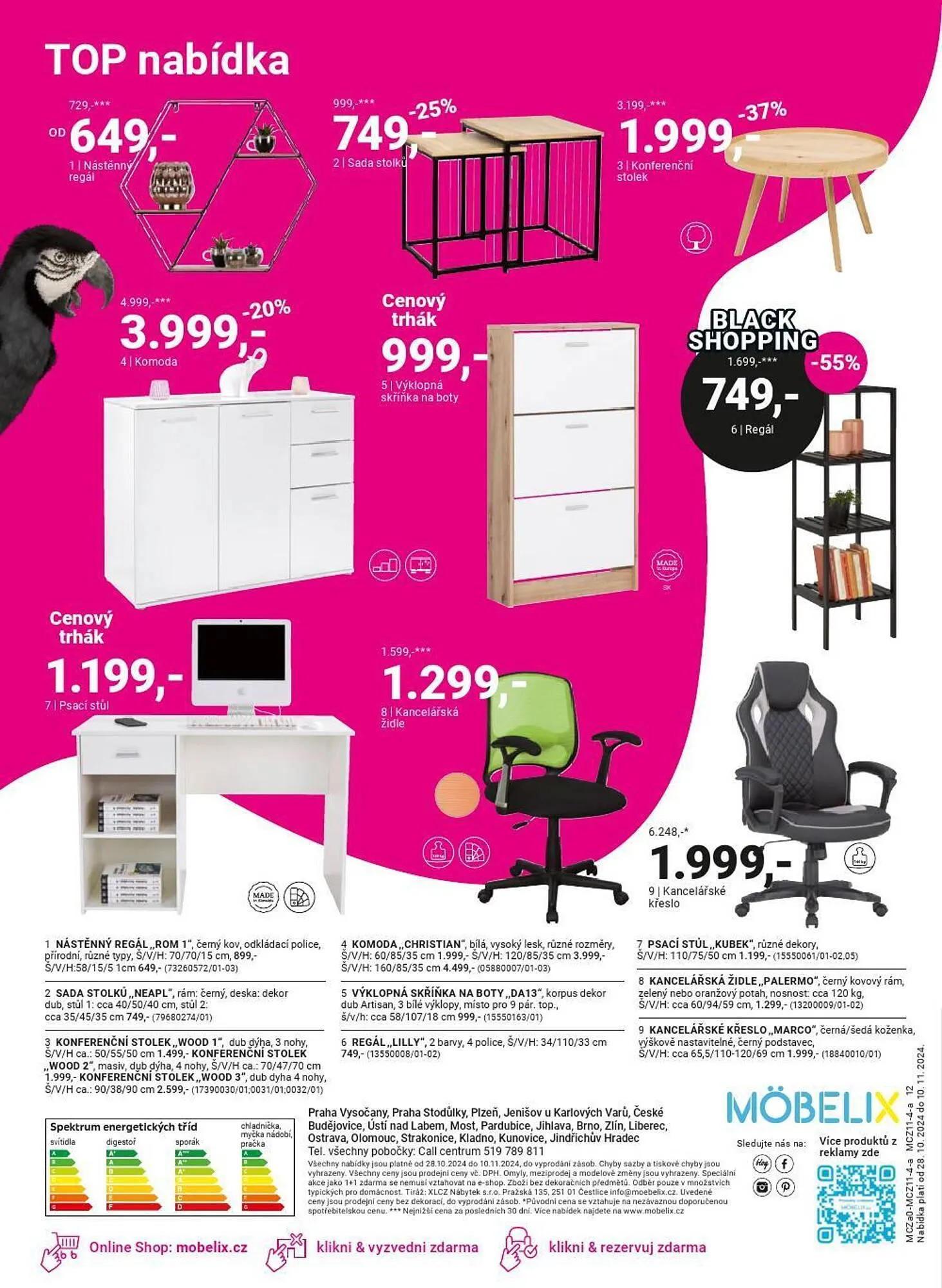 Möbelix leták - 28. října 10. listopadu 2024 - Page 12