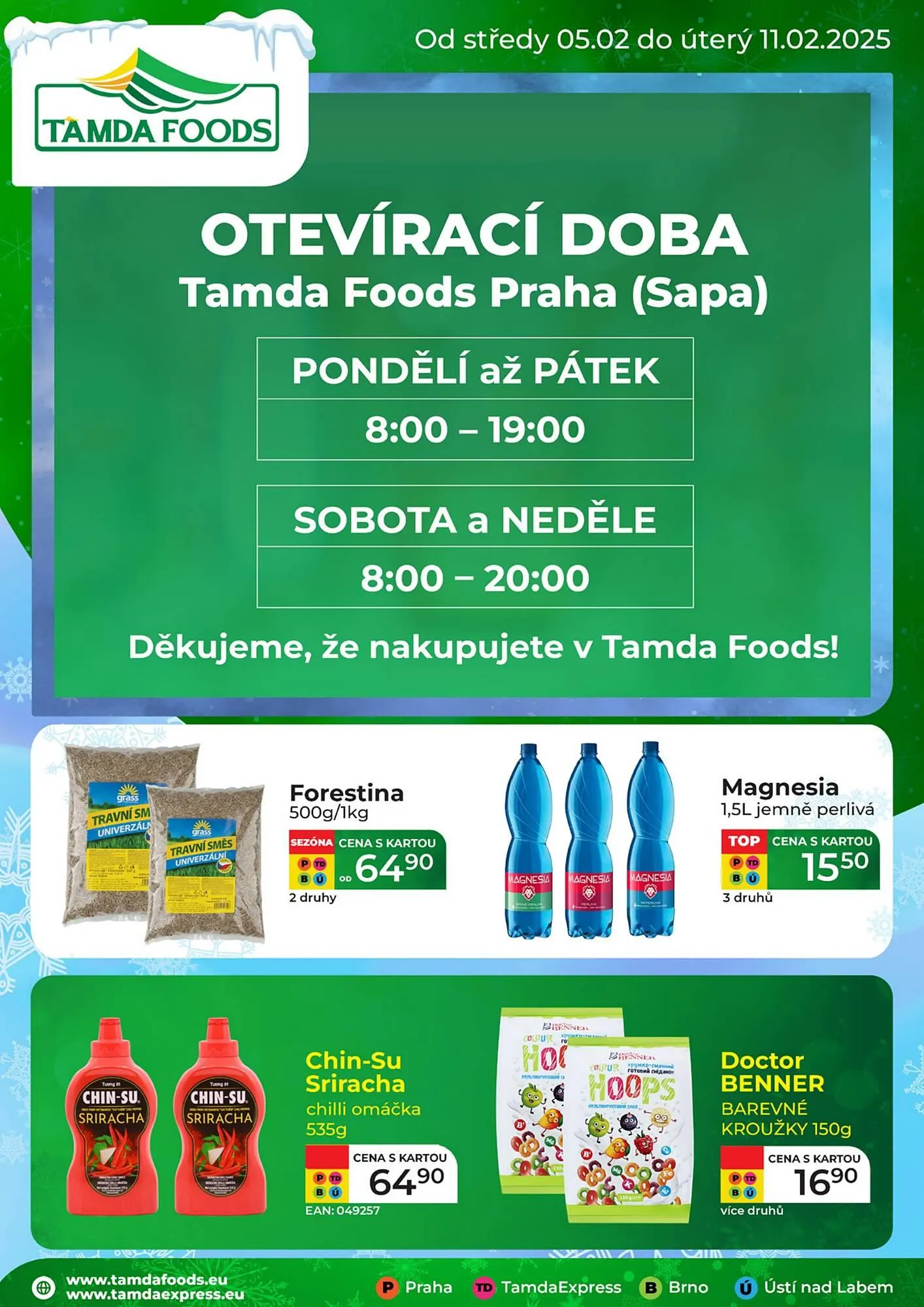 Tamda Foods leták - 1