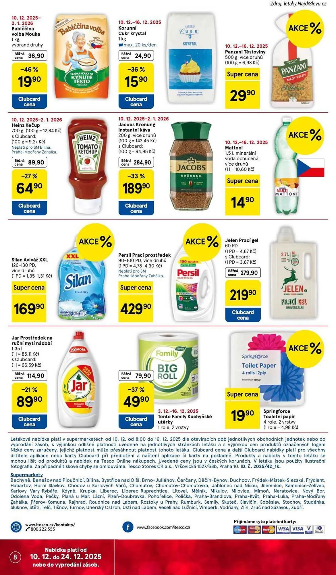 Tesco leták - 10. prosince 16. prosince 2025 - Page 8