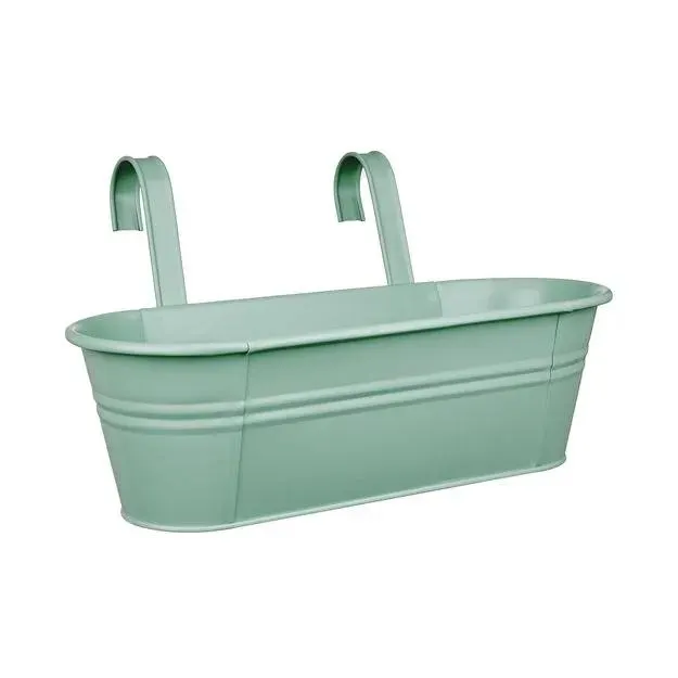 Truhlík k zavěšení 50 cm - sv. zelená