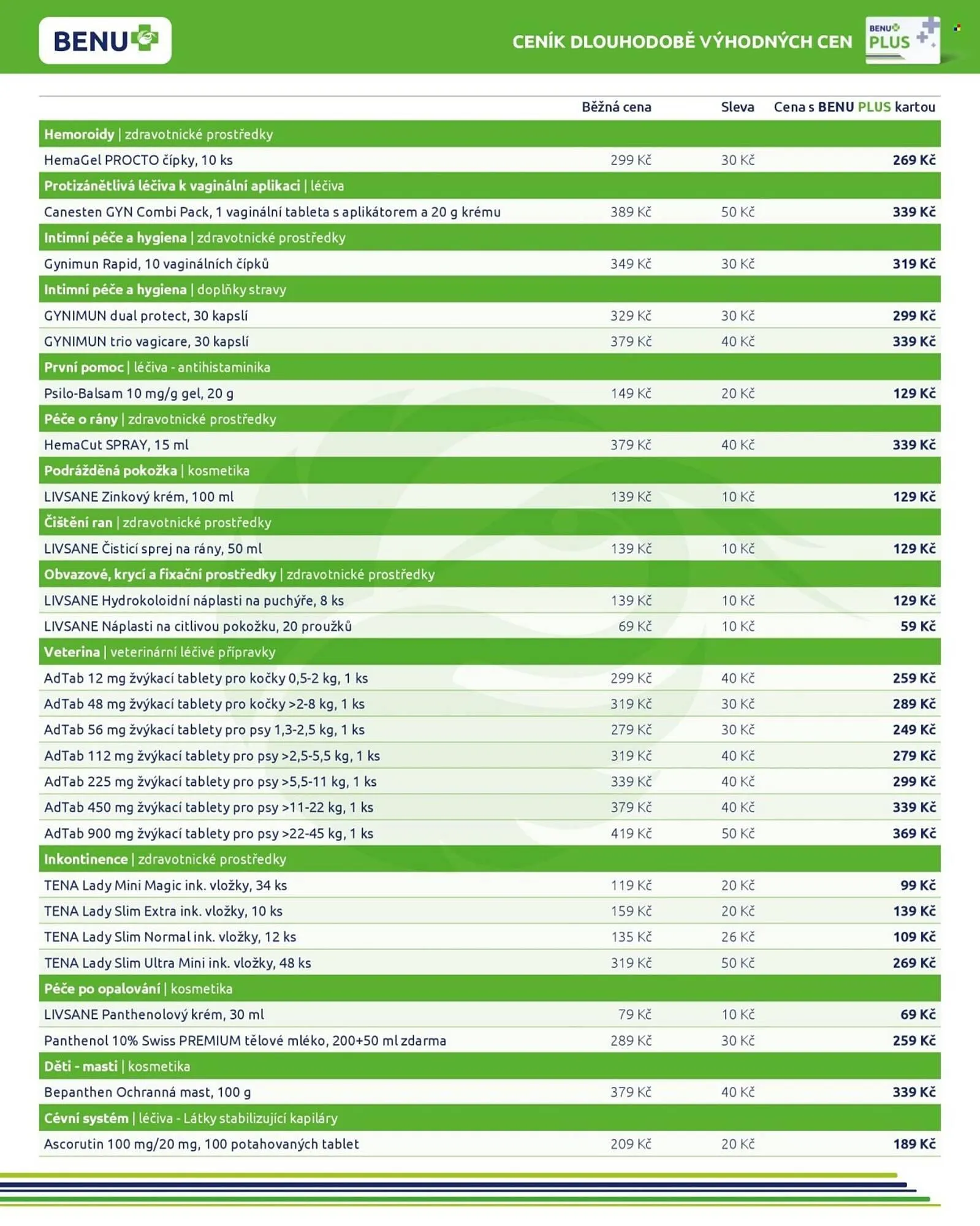 Benu leták - 1. listopadu 30. listopadu 2025 - Page 6