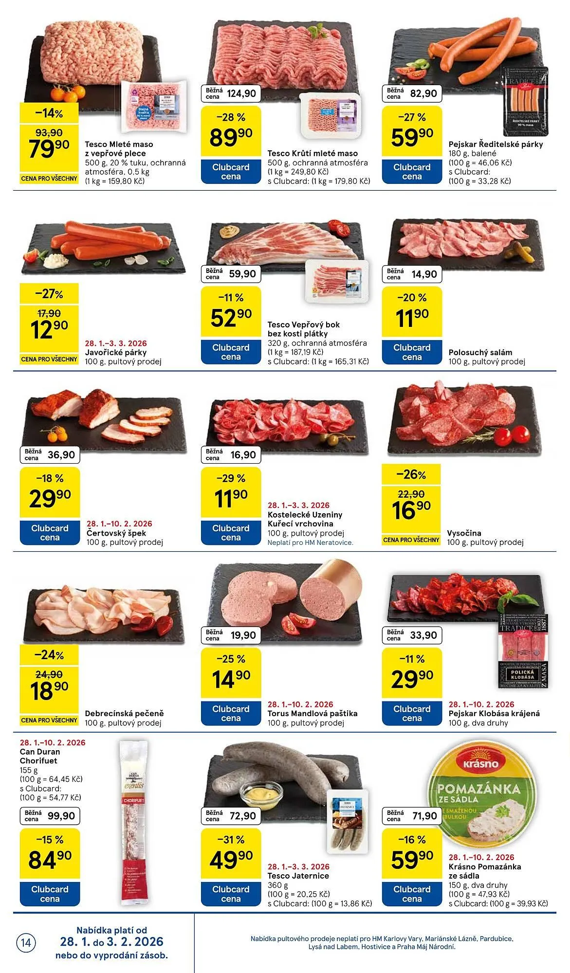 Tesco leták - 28. ledna 3. února 2026 - Page 14
