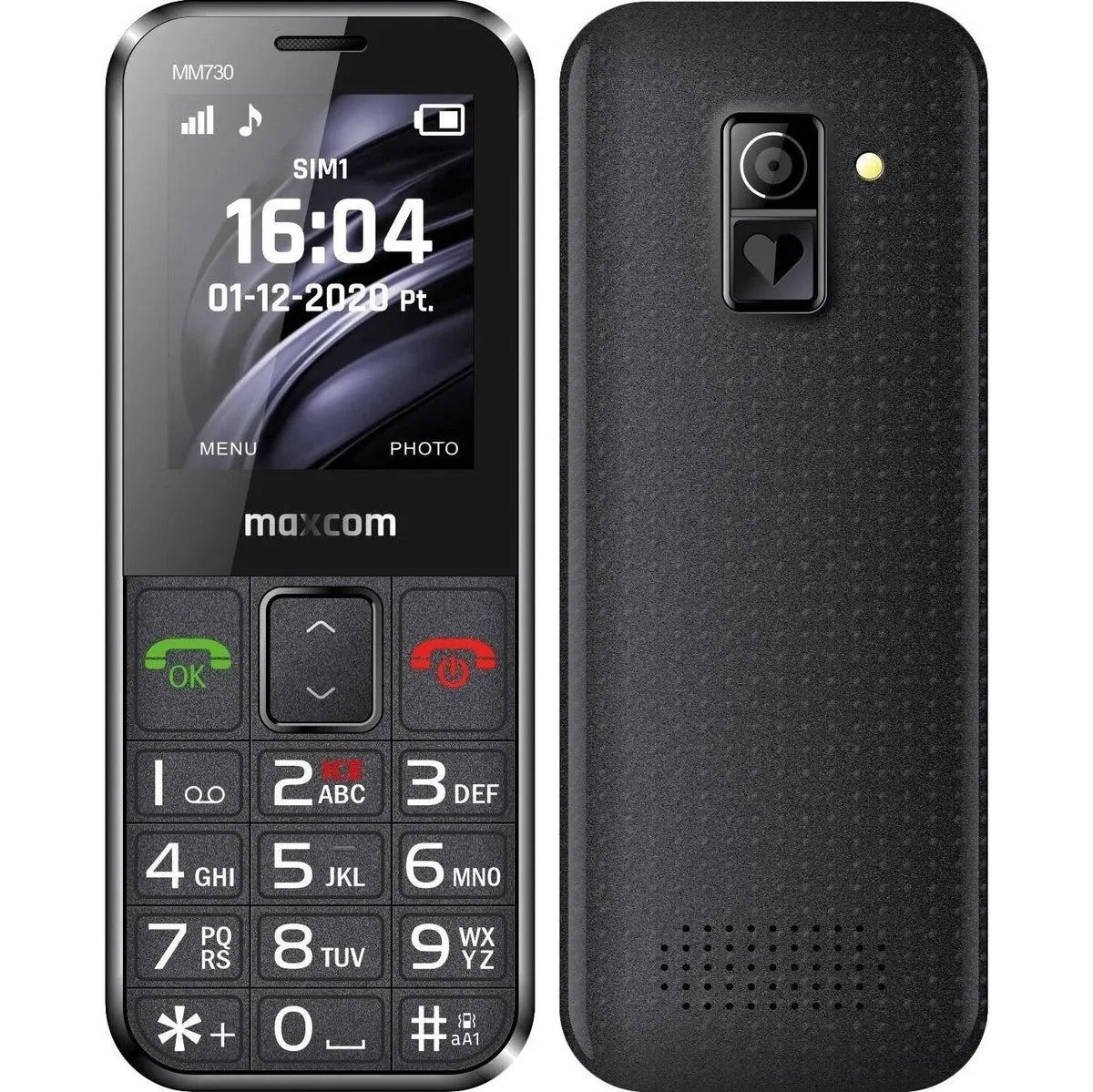 Tlačítkový telefon Maxcom Comfort MM730