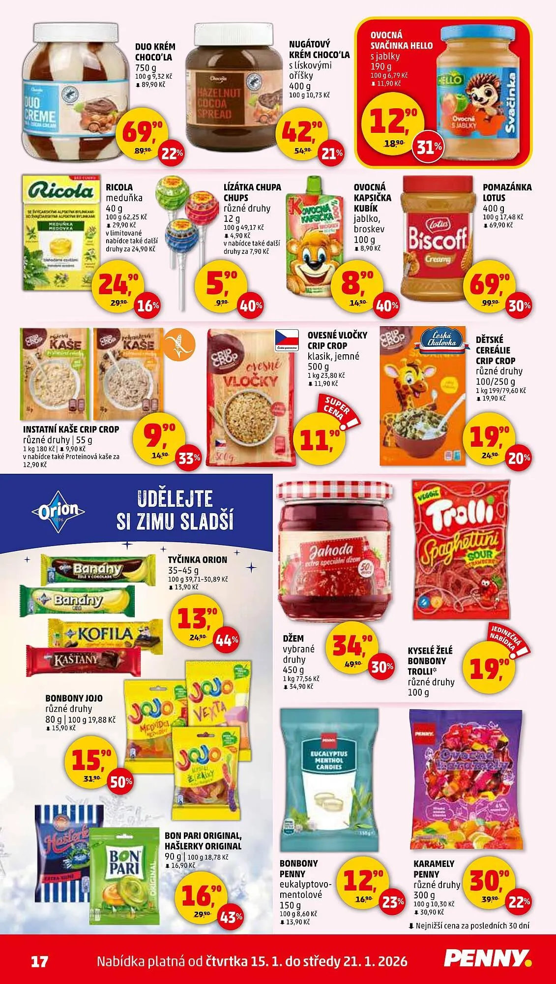 Penny Market leták - 15. ledna 21. ledna 2026 - Page 17
