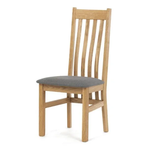 Jídelní židle dubová/šedá C-2100 GREY2
