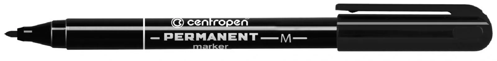 CENTROPEN permanentní fix 1 mm tenký černý