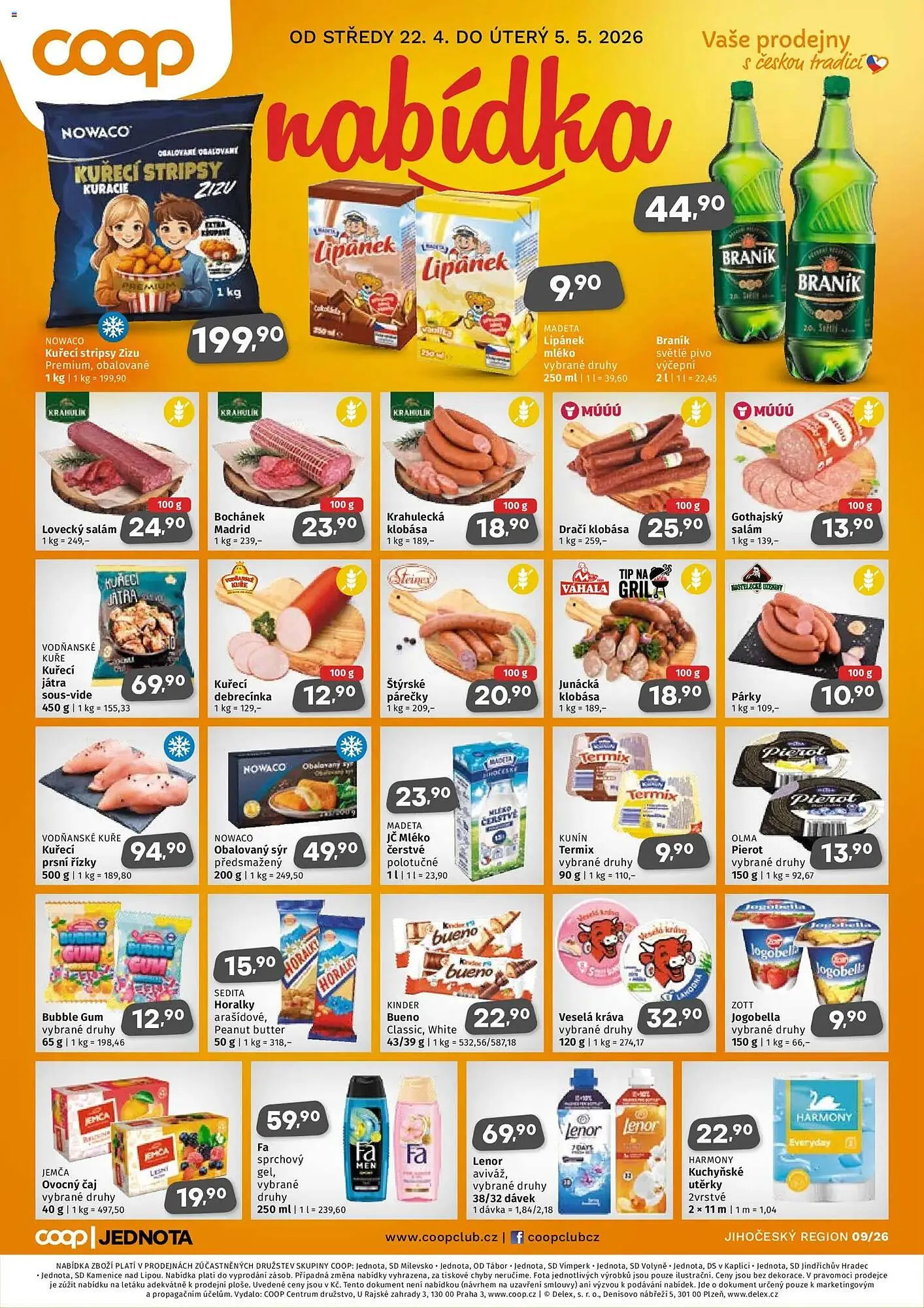 Coop leták - 22. dubna 5. května 2026 - Page 1