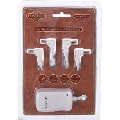 Luville Síťový adaptér 4,5V, 4 výstupy