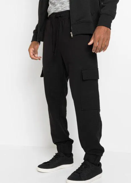 Joggingové kalhoty s cargo kapsami, Loose Fit