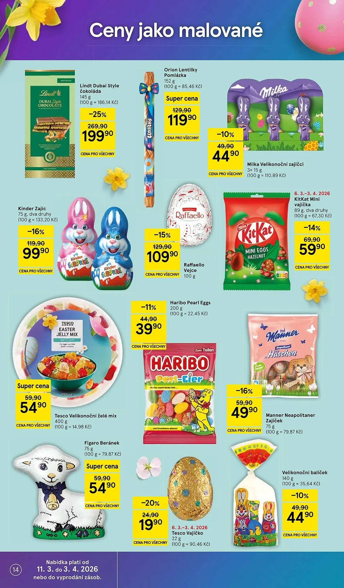 Tesco leták - 18. března 24. března 2026 - Page 14
