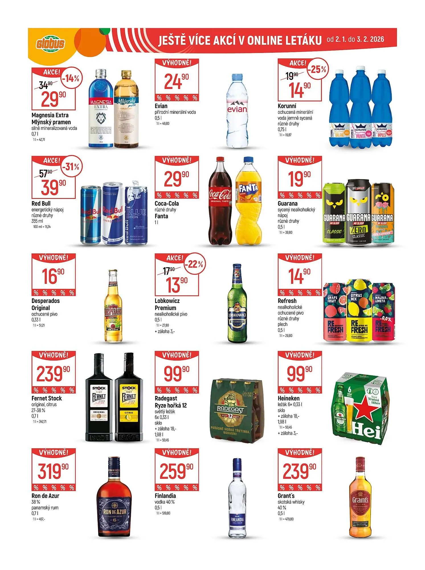 Globus leták - 2. ledna 6. ledna 2026 - Page 33