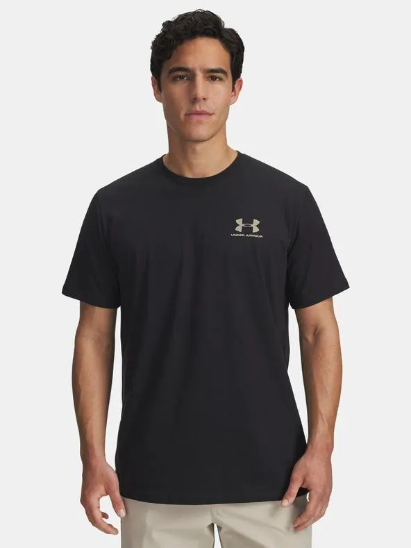 Pánské tričko Under Armour UA M SPORTSTYLE LC SS-BLK