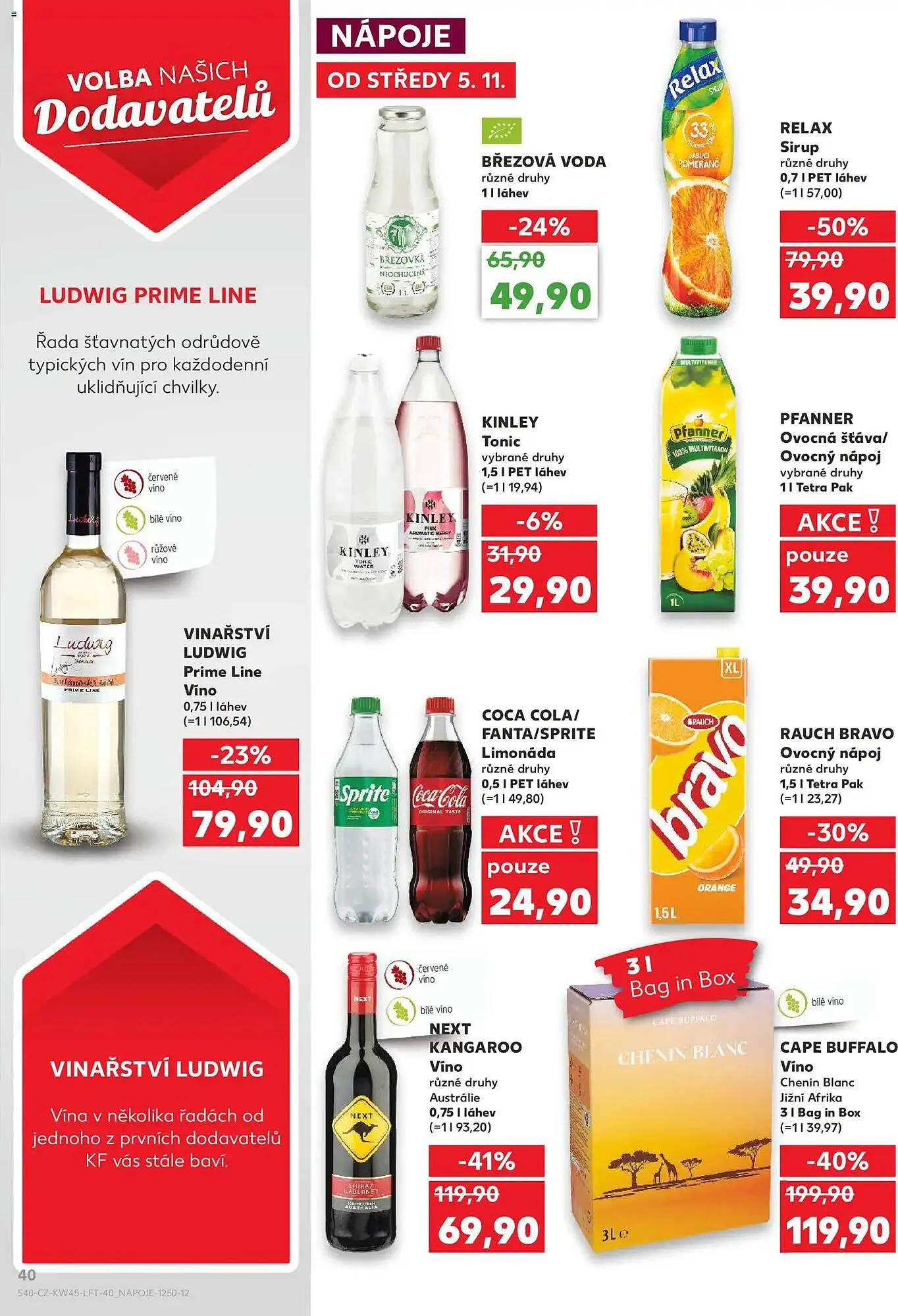 Kaufland leták - 5. listopadu 11. listopadu 2025 - Page 40
