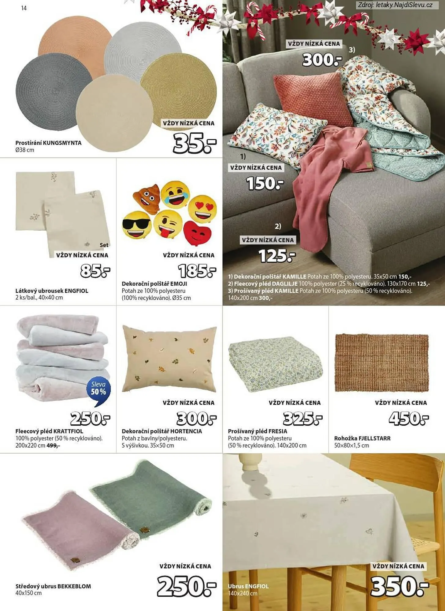 JYSK leták - 8. prosince 24. prosince 2025 - Page 14