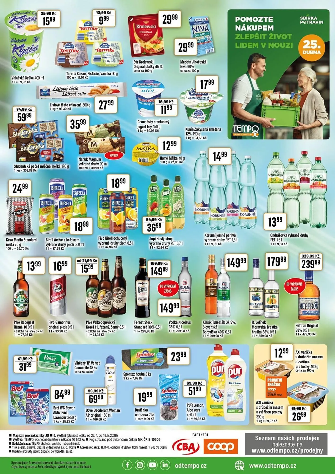 TEMPO leták - 22. dubna 19. května 2026 - Page 2