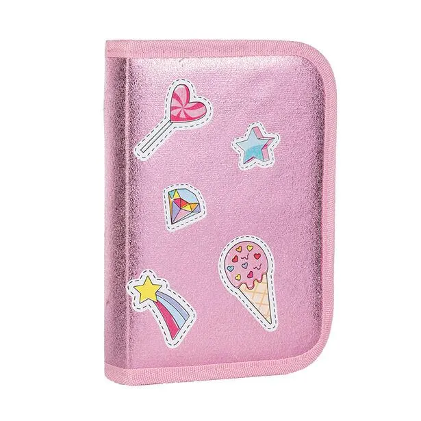 Penál 1 p. 2 chlopně, prázdný OXY GO Shiny