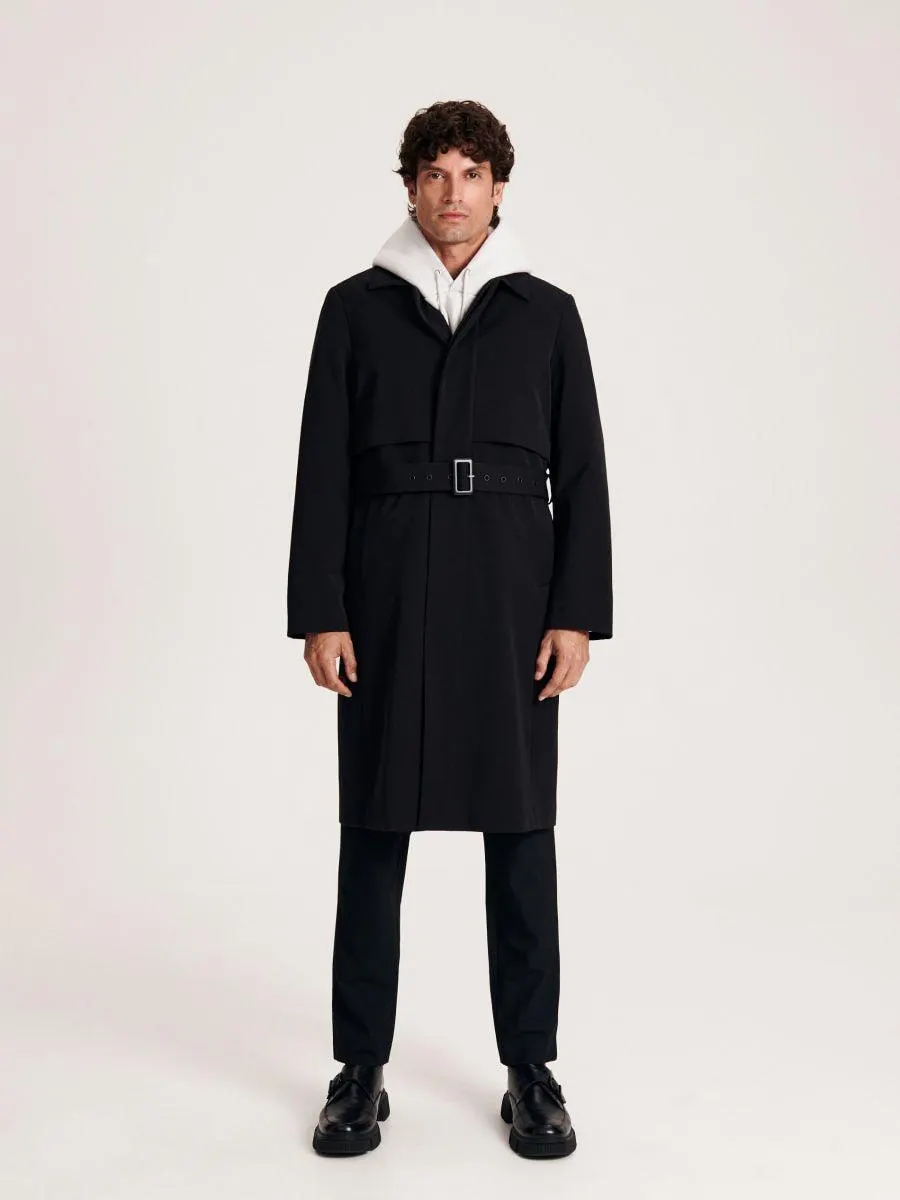 Trenci clasic cu cordon