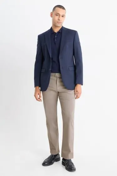 Kalhoty chino s páskem - regular fit