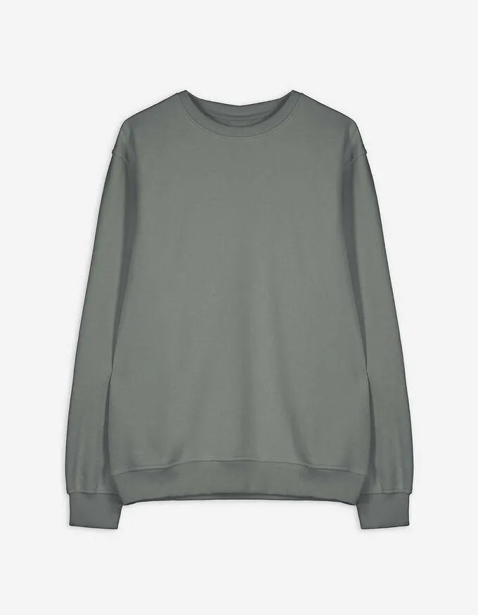 Sweat-shirt - Bords côtelés