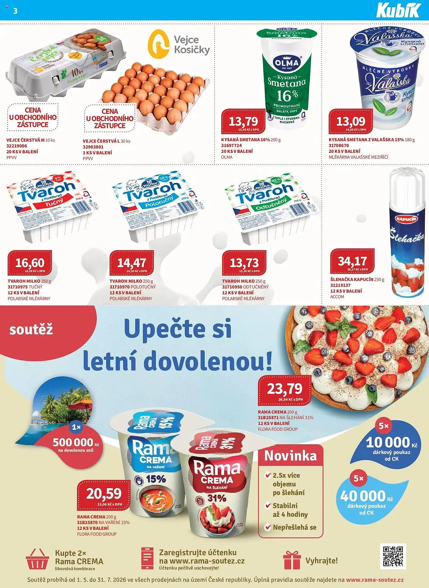 Kubík potraviny leták - 1. května 31. května 2026 - Page 3