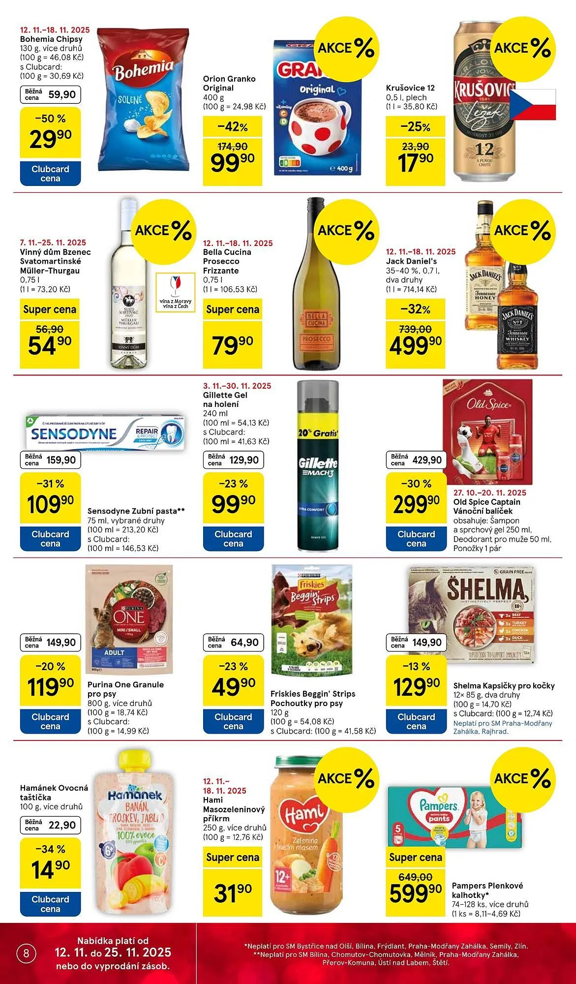 Tesco leták - 12. listopadu 18. listopadu 2025 - Page 8