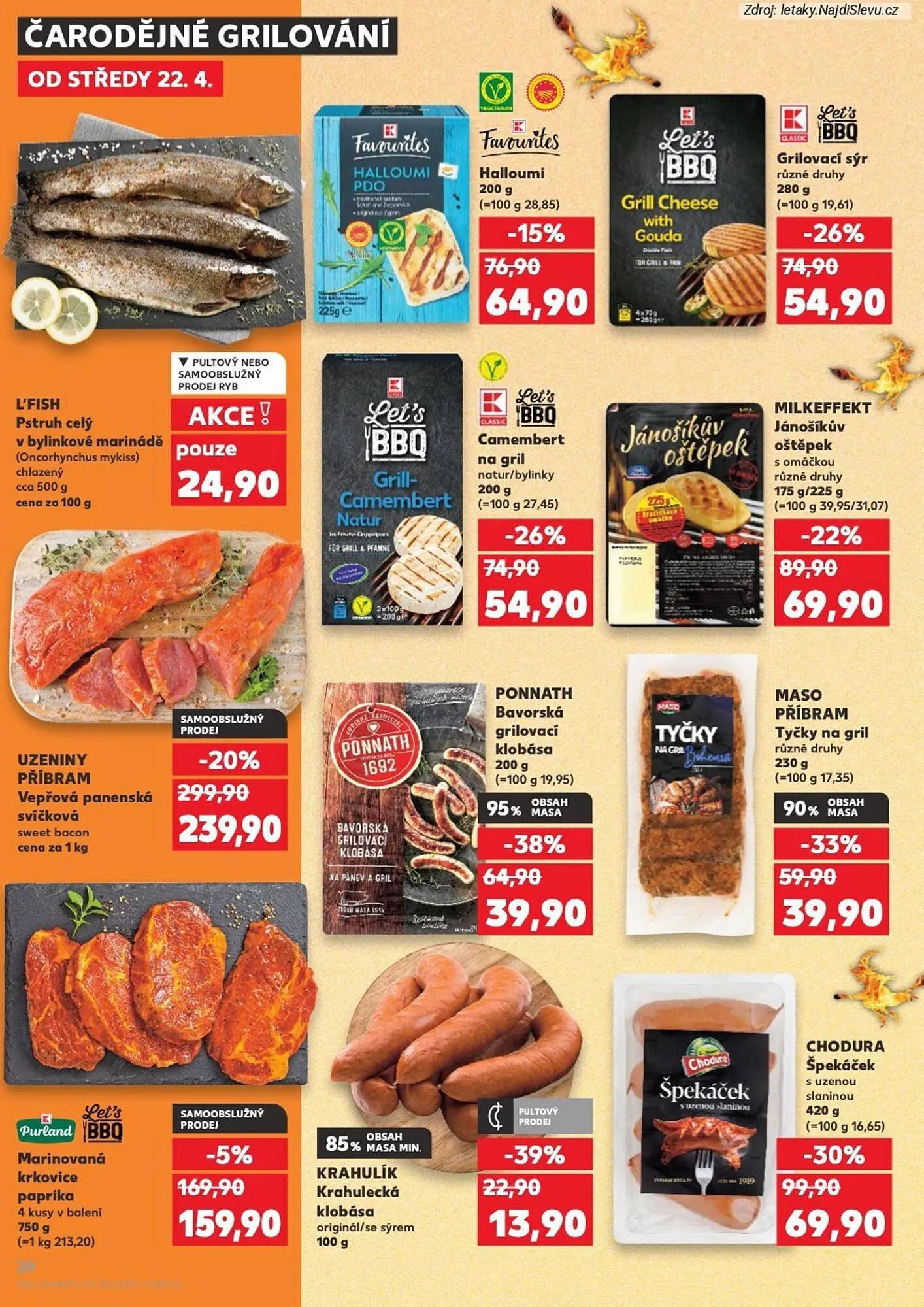 Kaufland leták - 22. dubna 28. dubna 2026 - Page 20