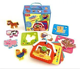 Zvukové puzzle - Farma - Kartičky (CZ/SK vydanie)