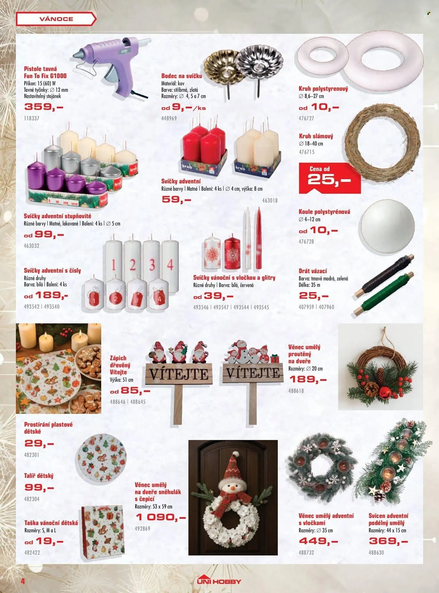 Uni Hobby leták - 30. října 23. listopadu 2025 - Page 4