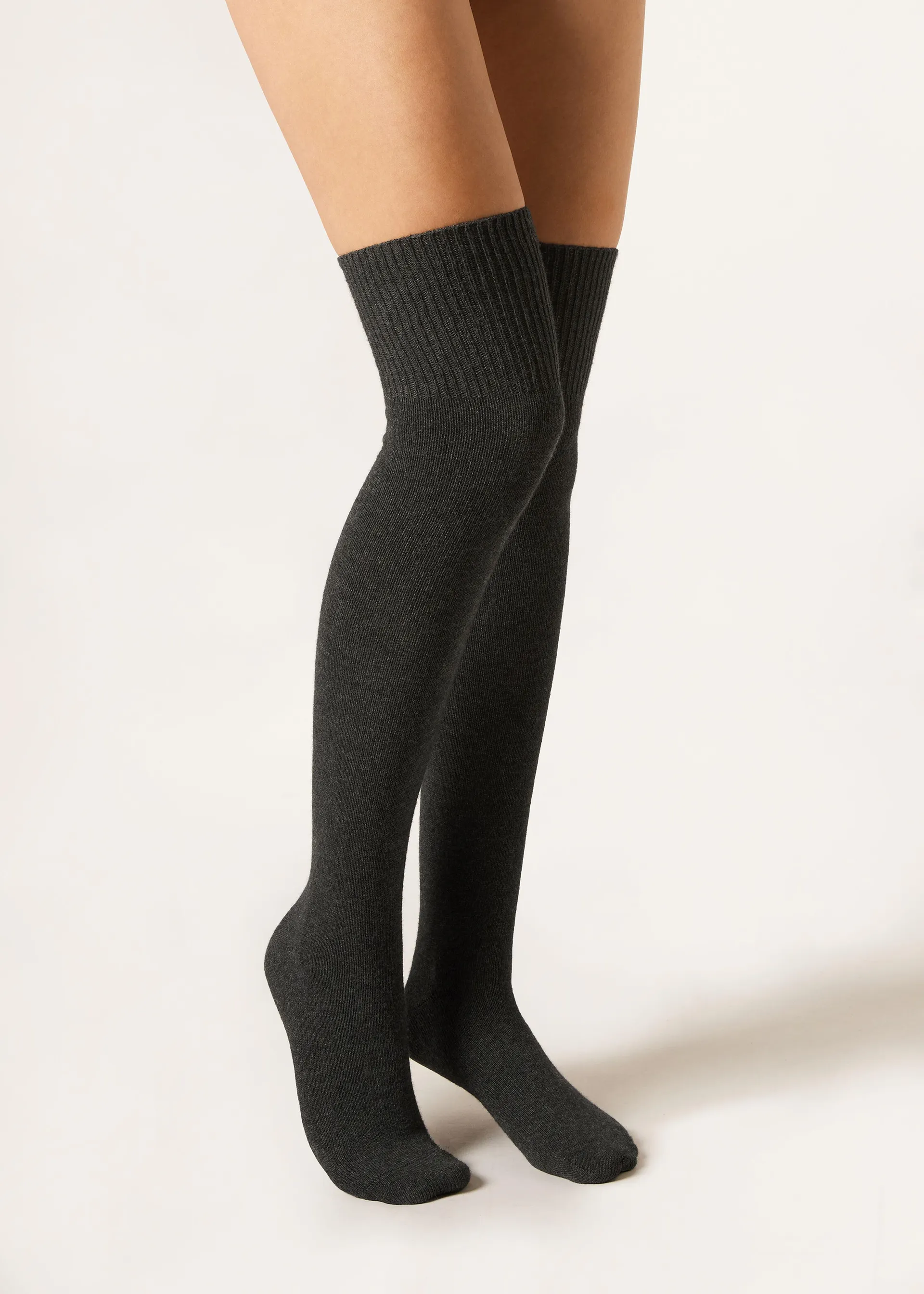 Nadkolenky s kašmírem