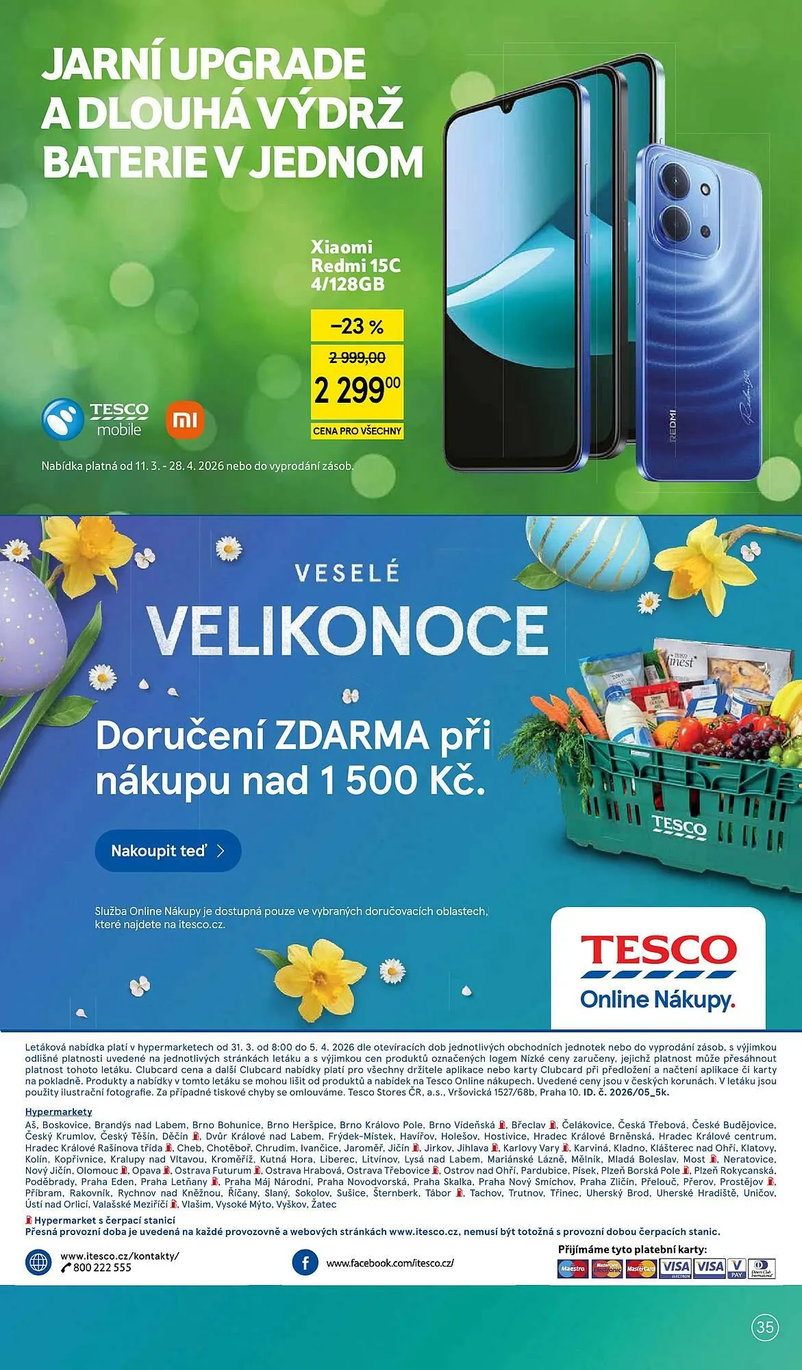 Tesco leták - 31. března 5. dubna 2026 - Page 35