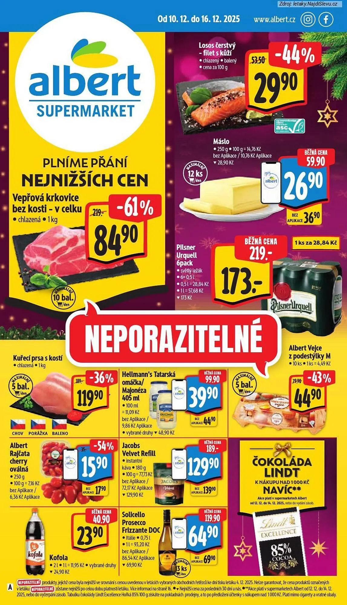 Albert leták - 10. prosince 16. prosince 2025 - Page 1