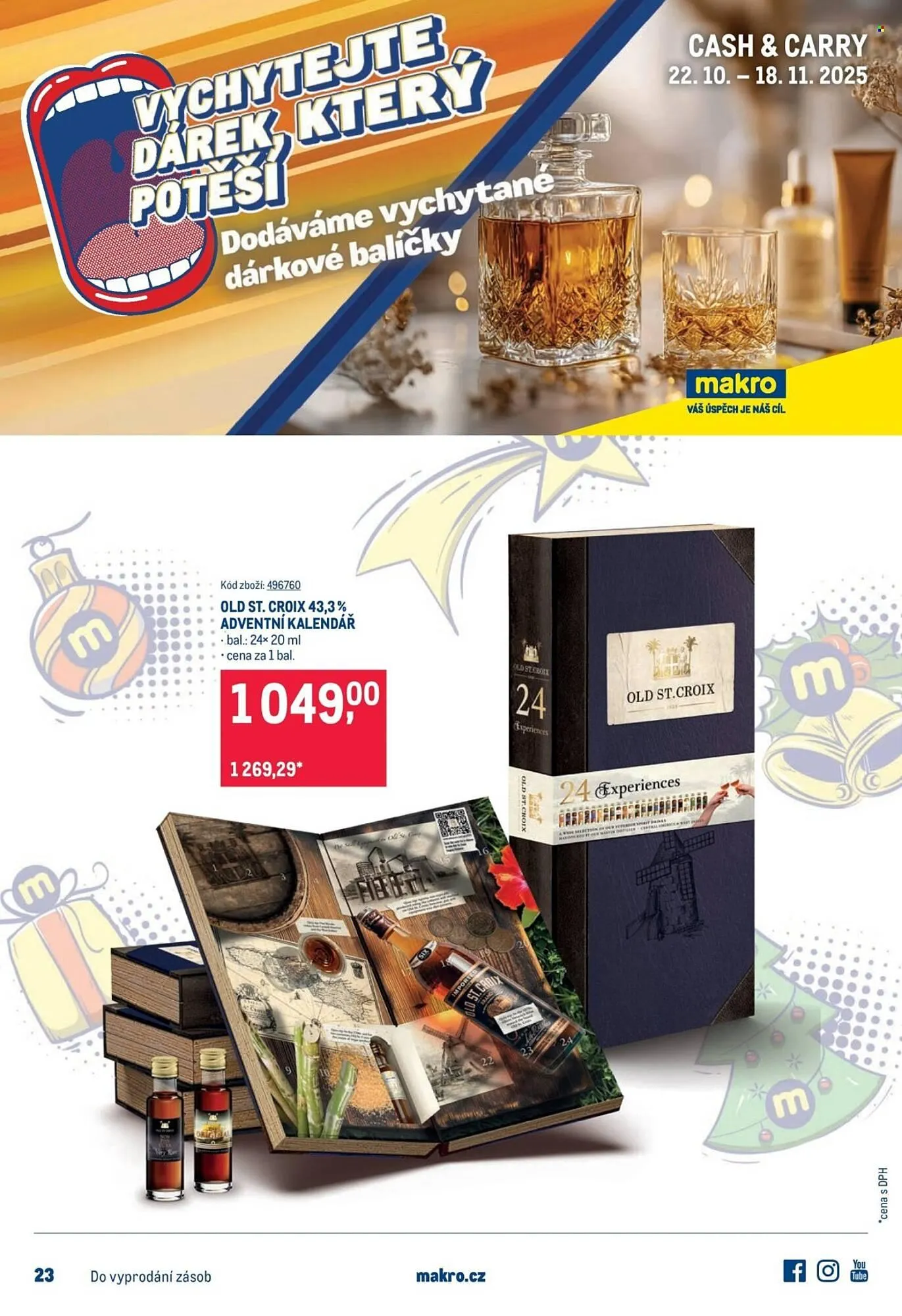 Makro leták - 22. října 18. listopadu 2025 - Page 1