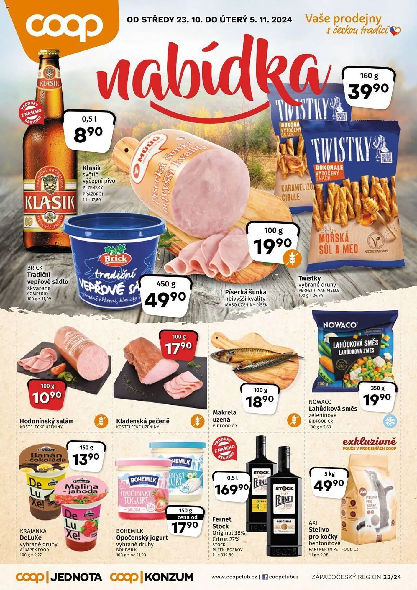 Coop leták - 23. října 5. listopadu 2024 - Page 1