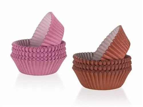 BANQUET Sada cukrářských košíčků CAKE 8,7 cm, 100 ks, mix barev