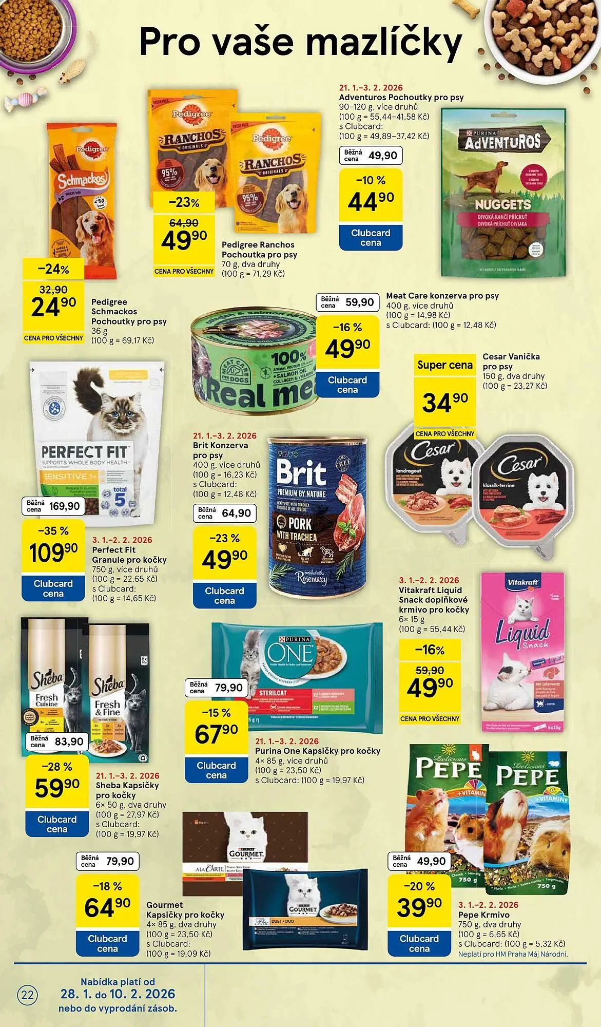 Tesco leták - 28. ledna 3. února 2026 - Page 22