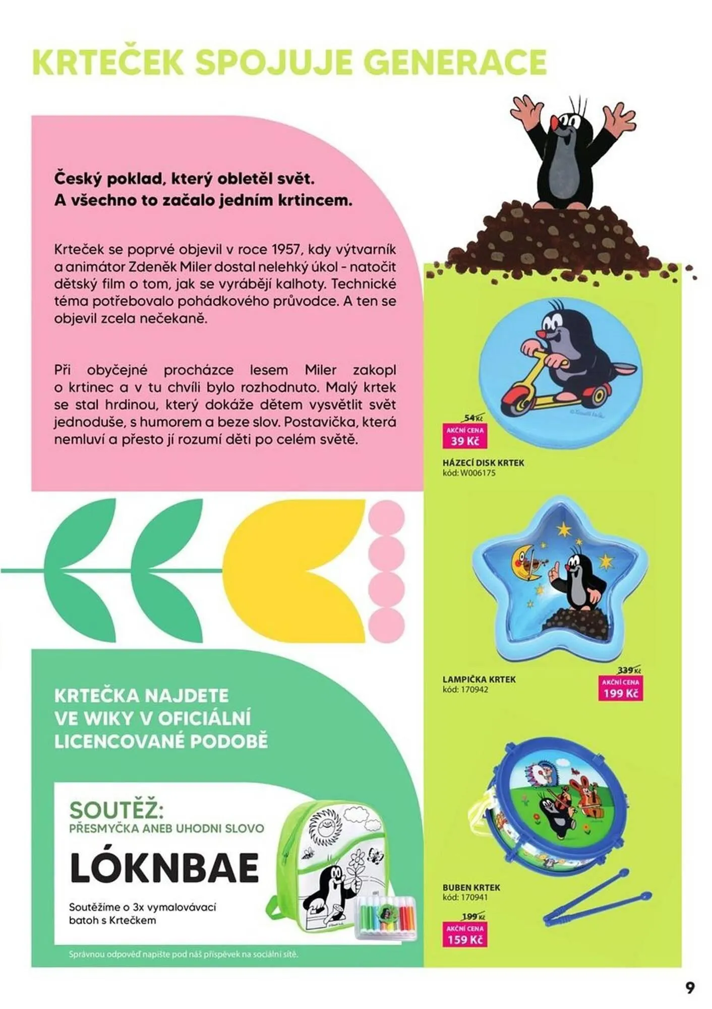 Wiky leták - 1. dubna 28. května 2026 - Page 9